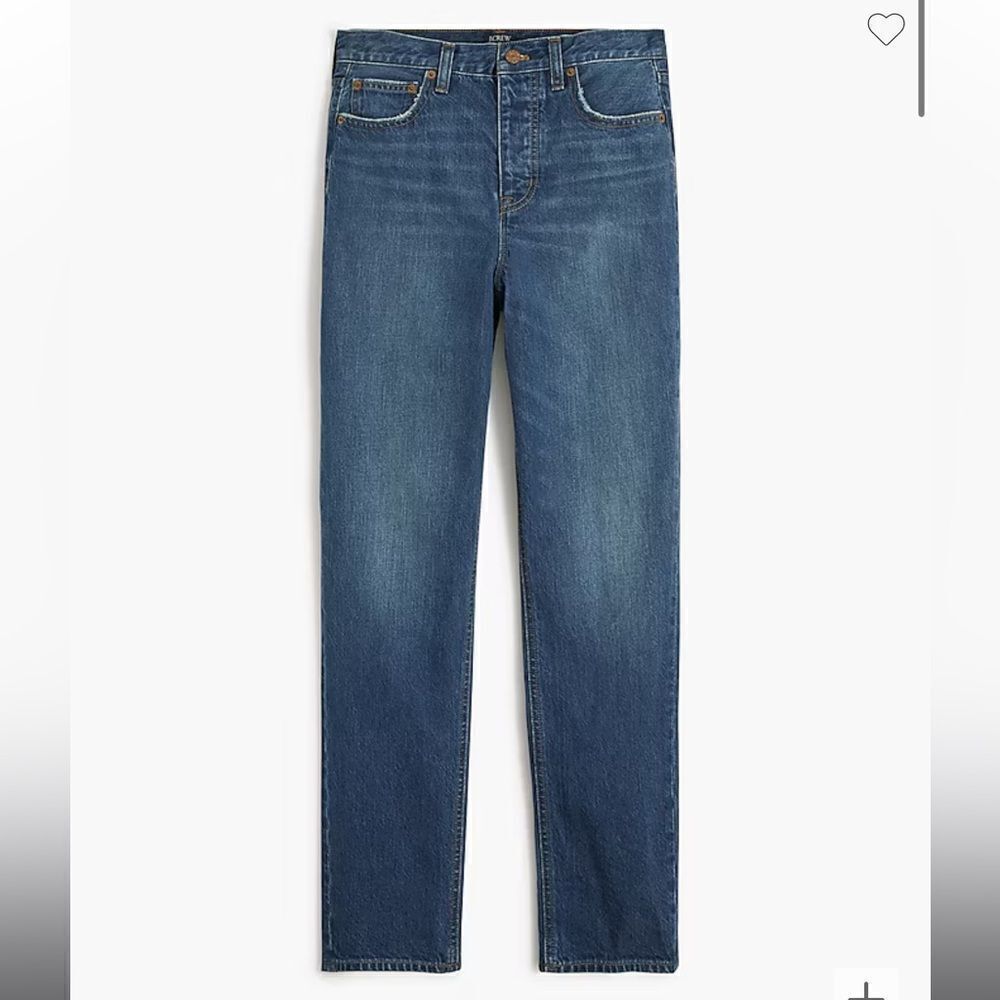 J. Crew Factory Premium Edition high-rise straight jean